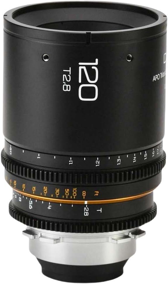 DULENS APO Triassic Prime Lens T2.8 Cine Lens Large Aperture Manual Focus (120mm)