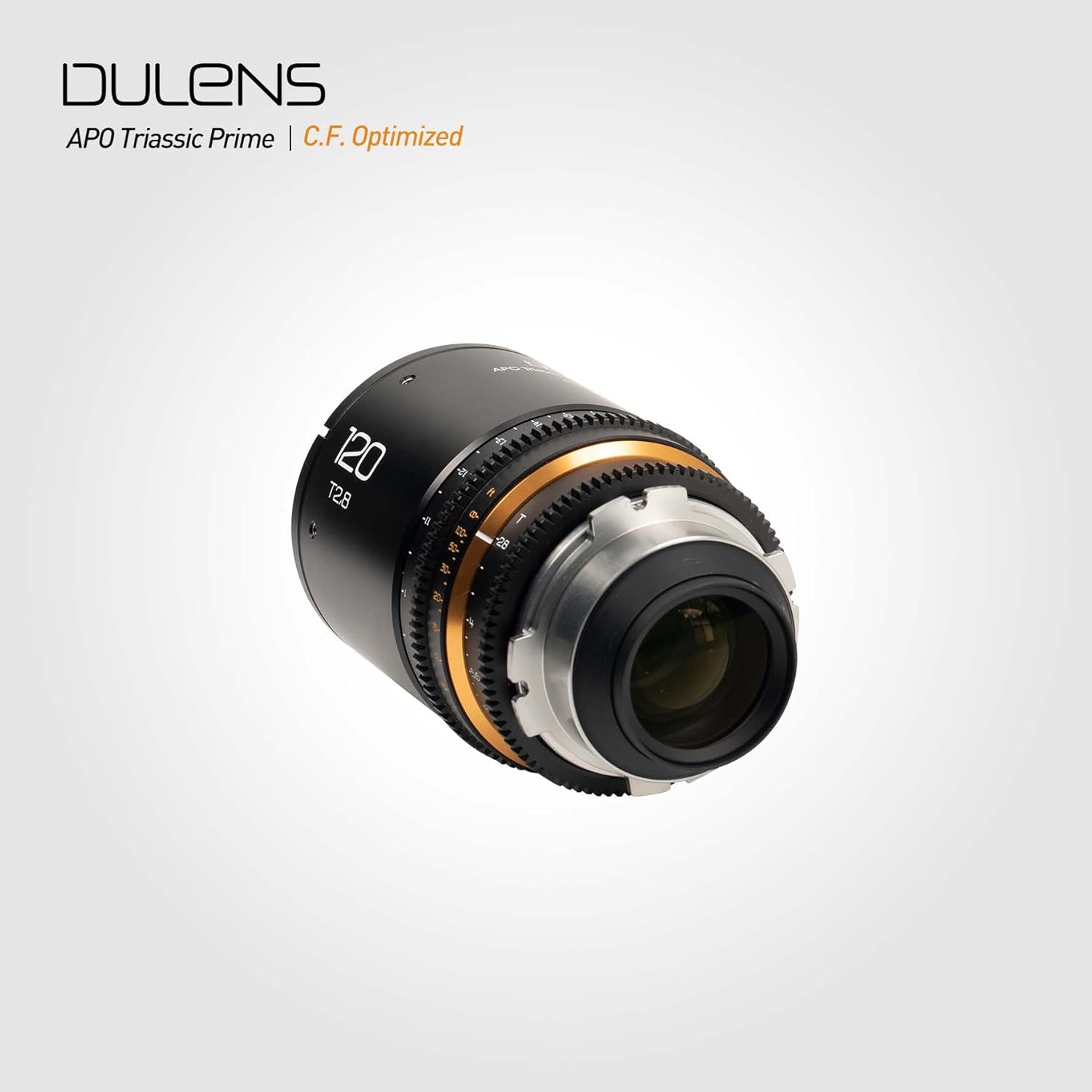 DULENS APO Triassic Prime Lens T2.8 Cine Lens Large Aperture Manual Focus (120mm) - Image 2