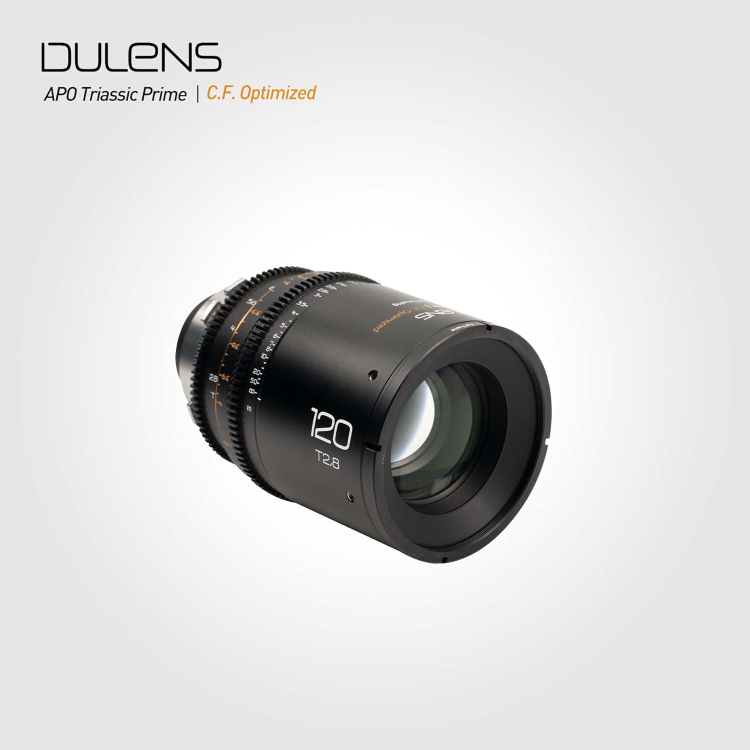 DULENS APO Triassic Prime Lens T2.8 Cine Lens Large Aperture Manual Focus (120mm) - Image 4